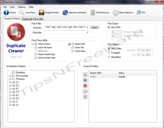 How to Find and Delete Duplicate files-Download Freeware