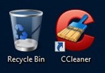 How to hide the Text of Desktop Icons in Windows 7