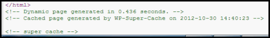 WP Super Cache Optimal Settings :TIPS