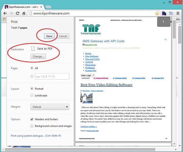 download google page as pdf
