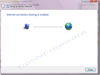 Share Internet Connection In Windows