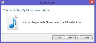extract audio from video file