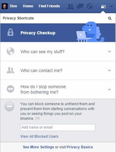How To Block Someone In Facebook