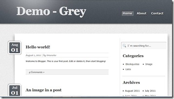 free blogger templates