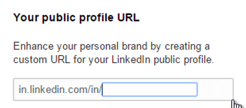 Customize Your LinkedIn Public Profile URL