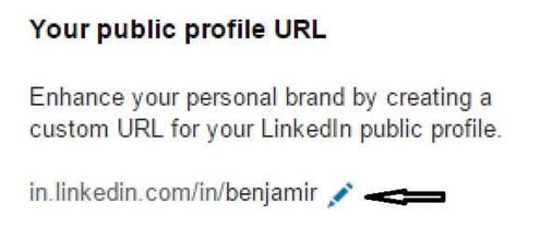 Customize Your LinkedIn Public Profile URL