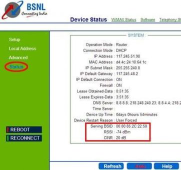 How To Setup BSNL Wimax Outdoor Unit : tipsnfreeware
